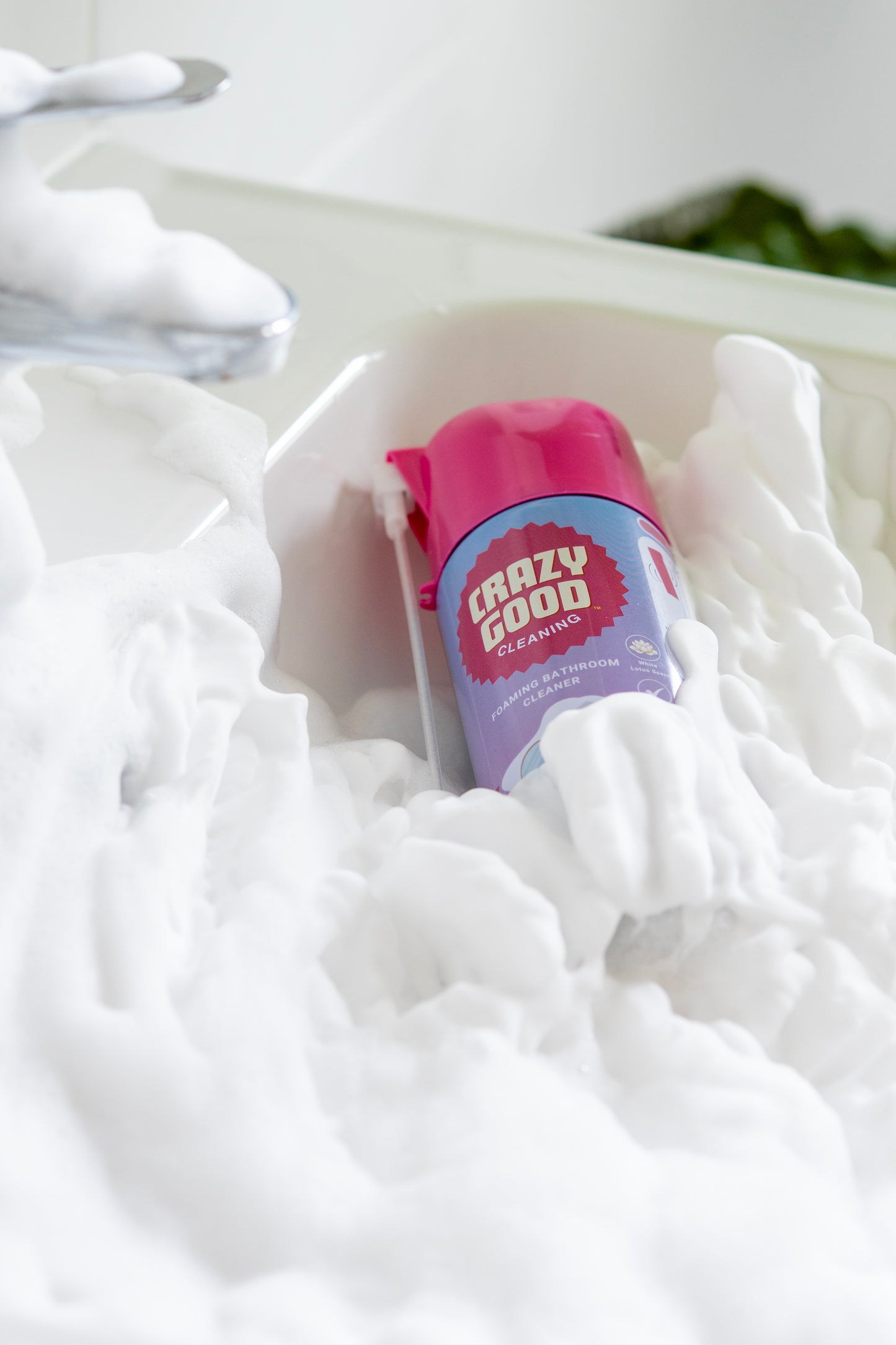 Crazy Good habzó fürdőszobai tisztítóspray (450 ml)