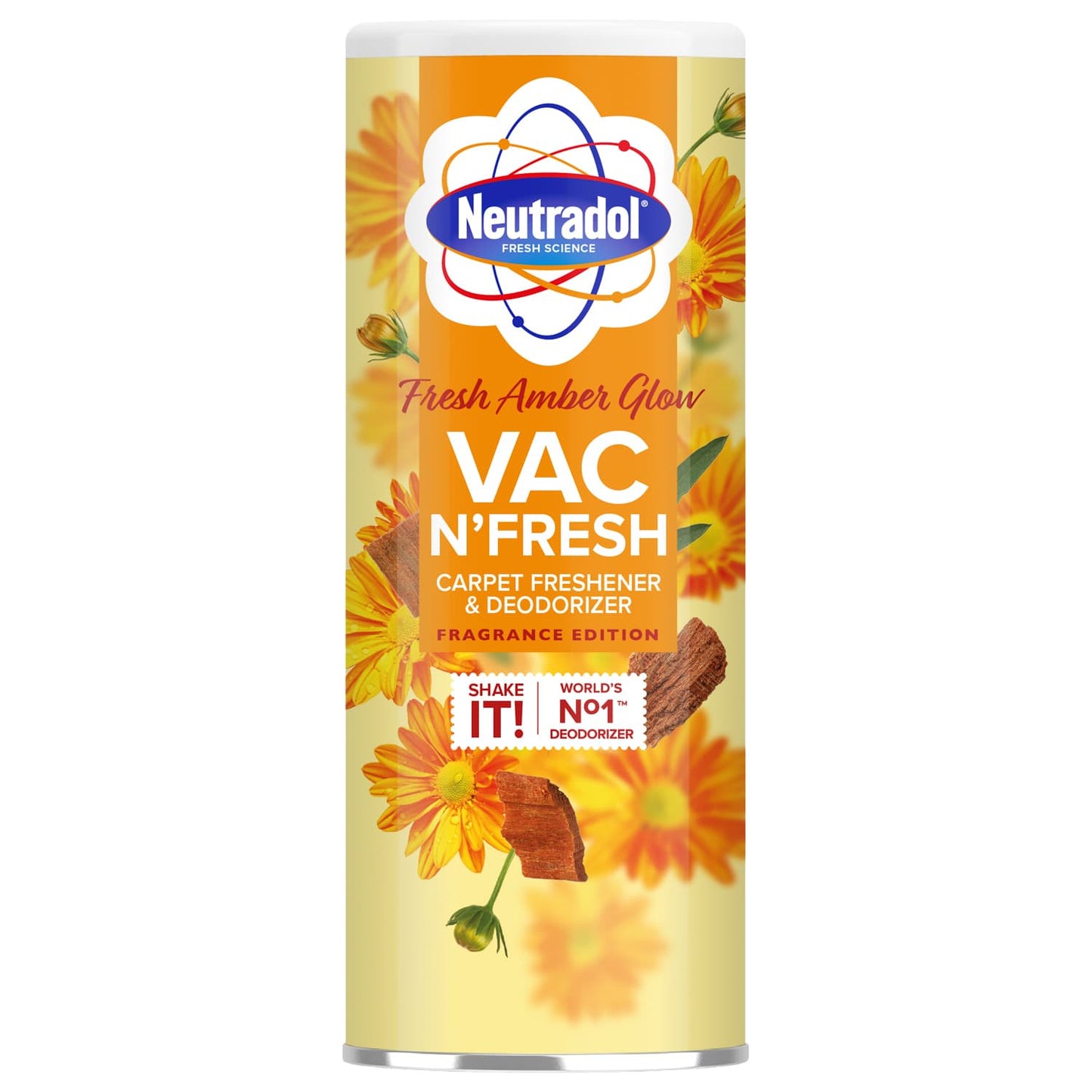 Neutradol VAC N' FRESH - Amber Glow szőnyeg, porszívó és szemetes illatósító (350 g)