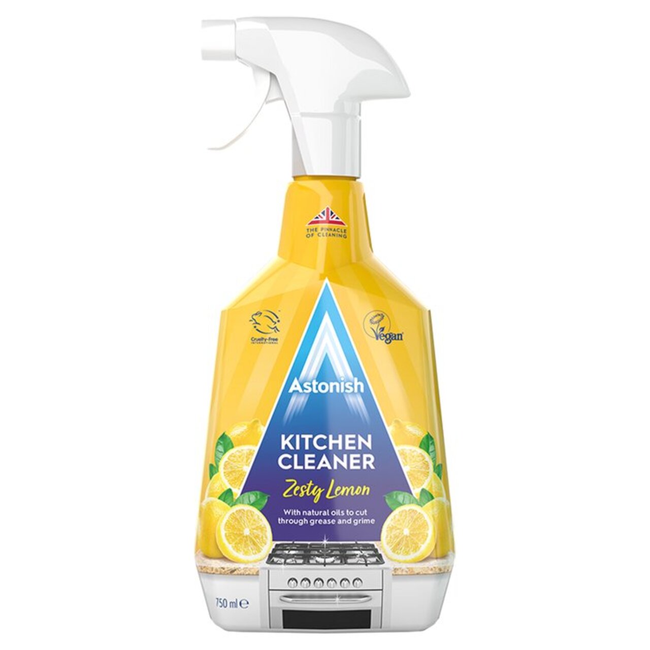 ASTONISH konyhai tisztító spray Zesty Lemon (750 ml)