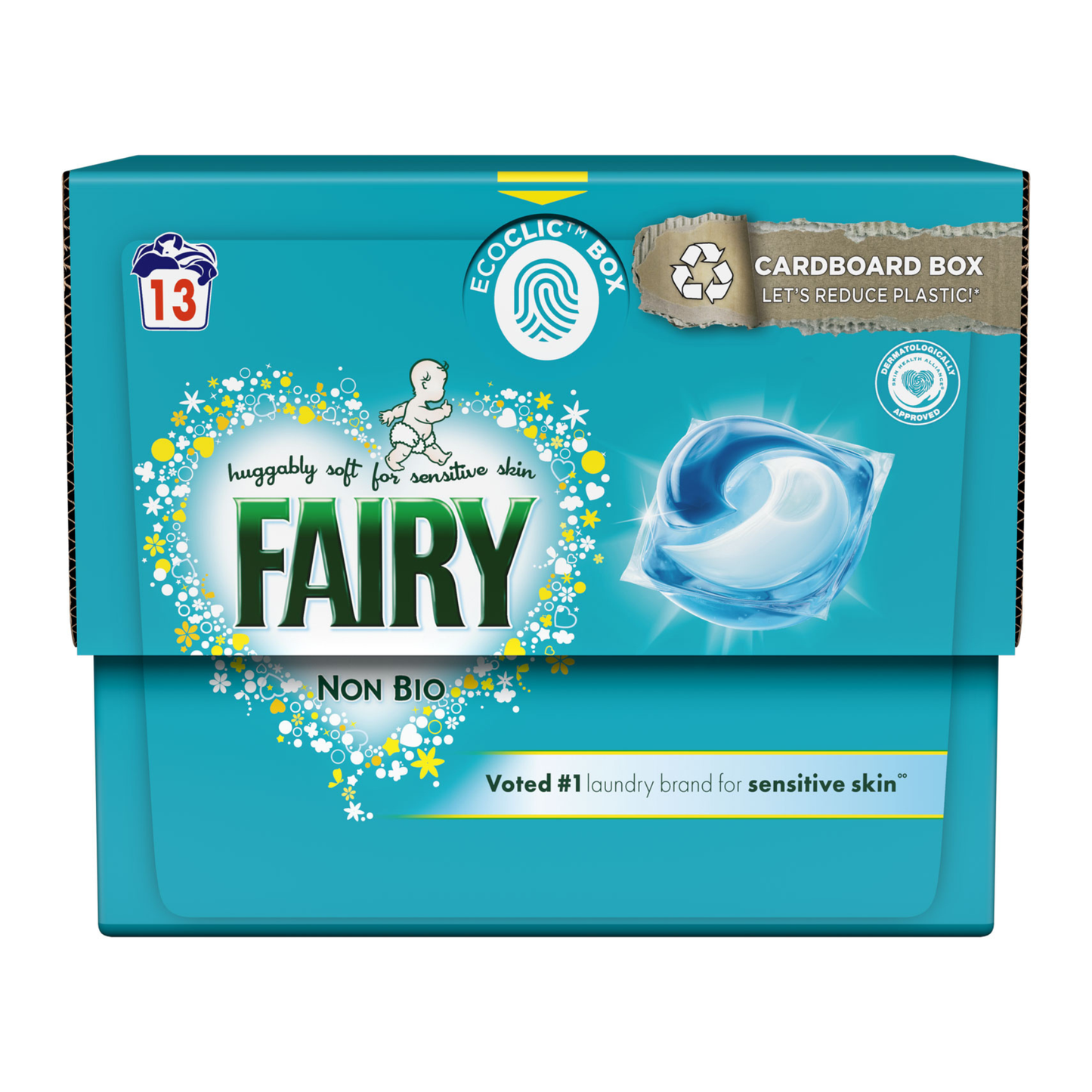 Fairy mosókapszula érzékeny bőrre (Non-Bio) 13 mosás