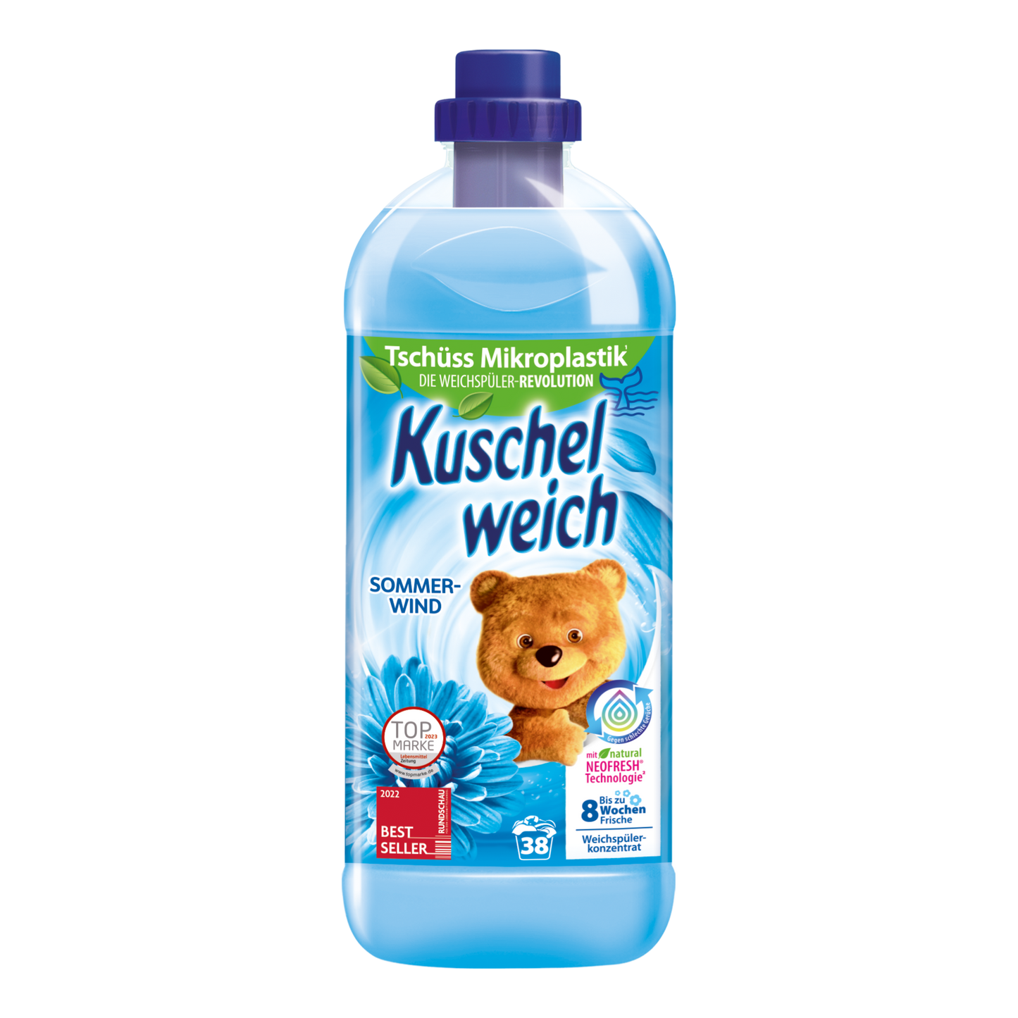 KUSCHELWEICH öblítő nyári szellő illat (1 L)