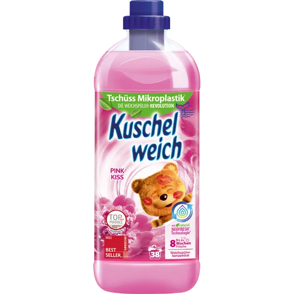 KUSCHELWEICH öblítő pink kiss illat (1 L)