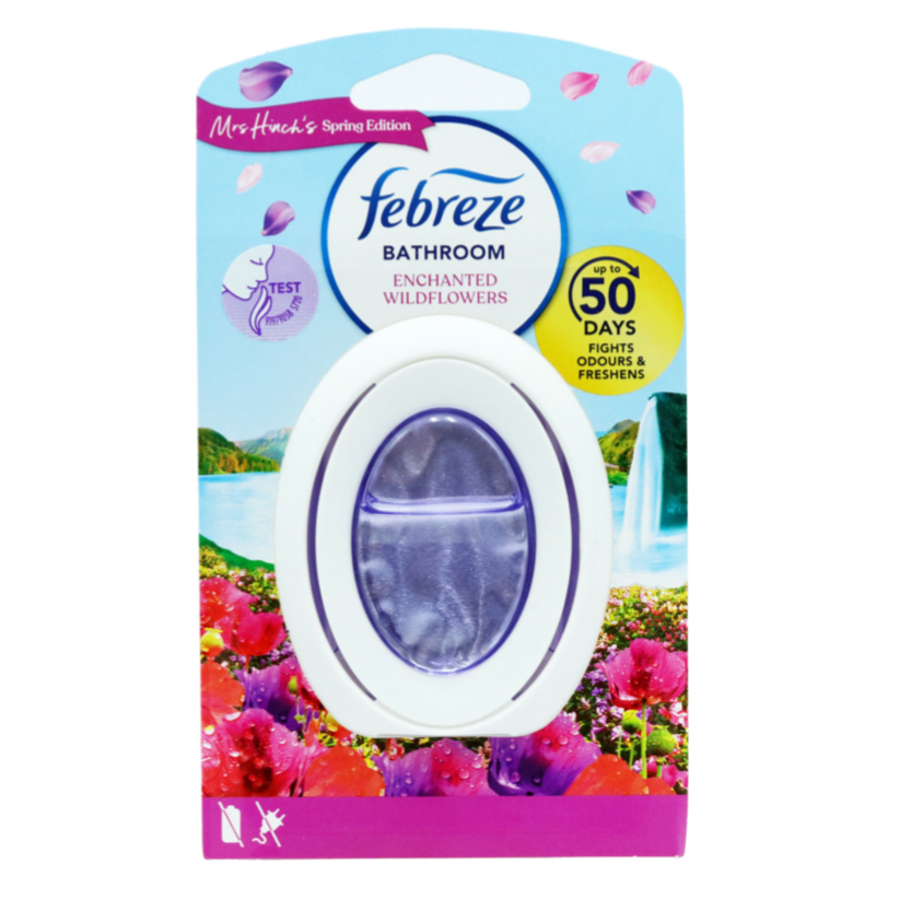 Febreze Bathroom Hinch Wildflowers (légfrissítő, 7.5 ml)