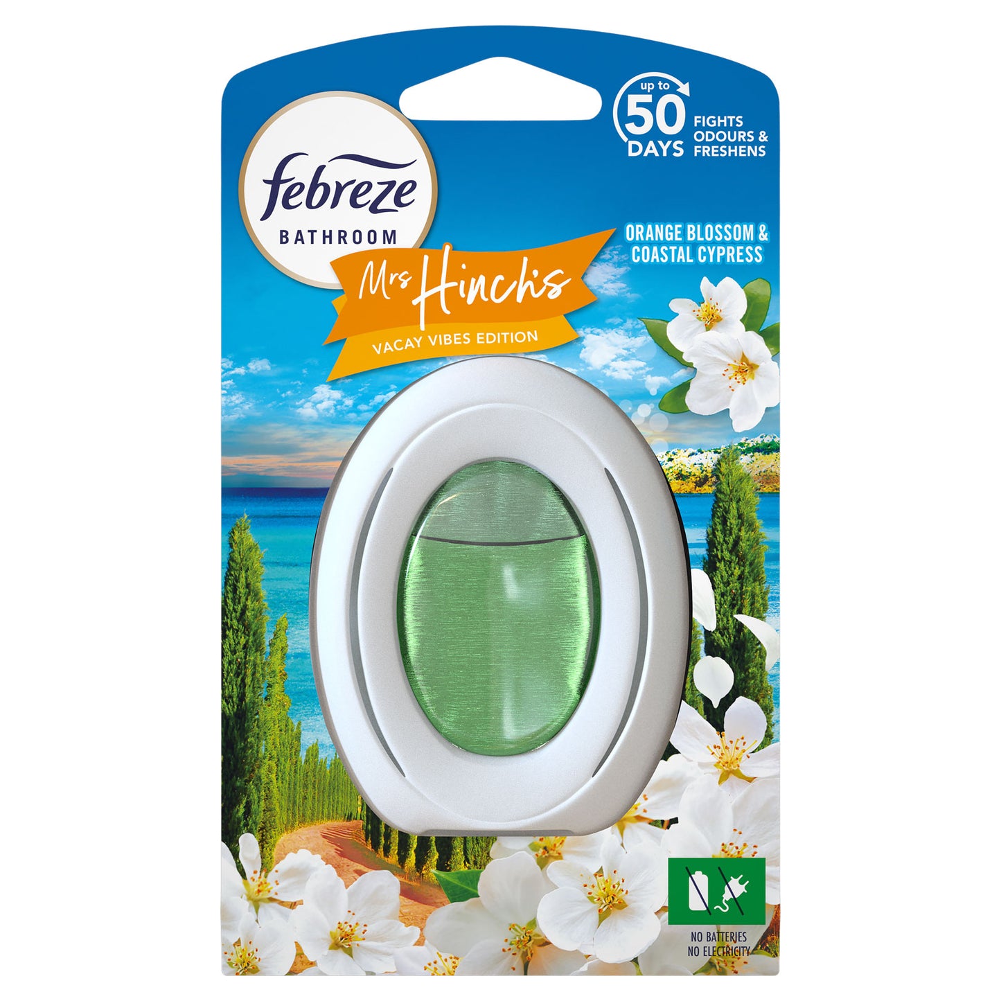 Febreze Bathroom Air Freshener Orange Blossom (légfrissítő, 7.5 ml)