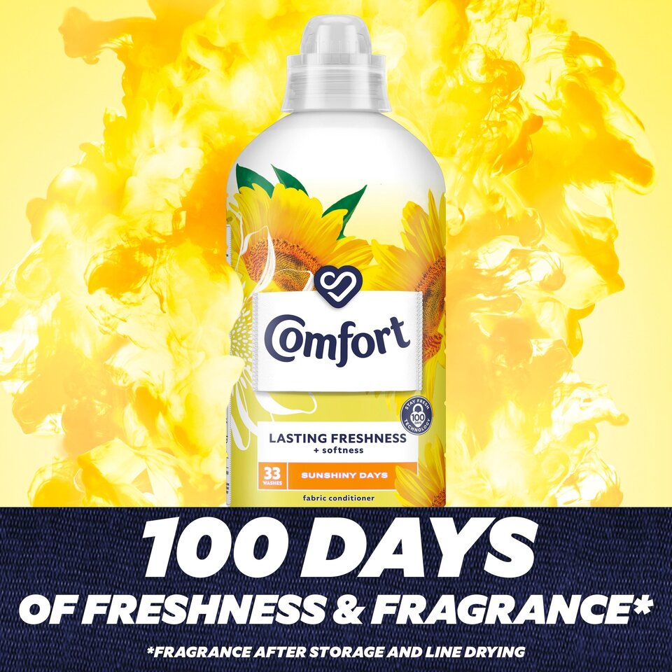 Comfort Fabric Sunshiny Days öblítő 33 mosás (990 ml) NEW