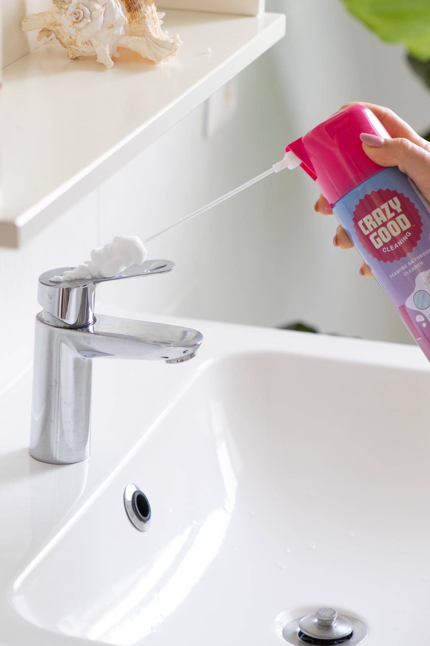 Crazy Good habzó fürdőszobai tisztítóspray (450 ml)