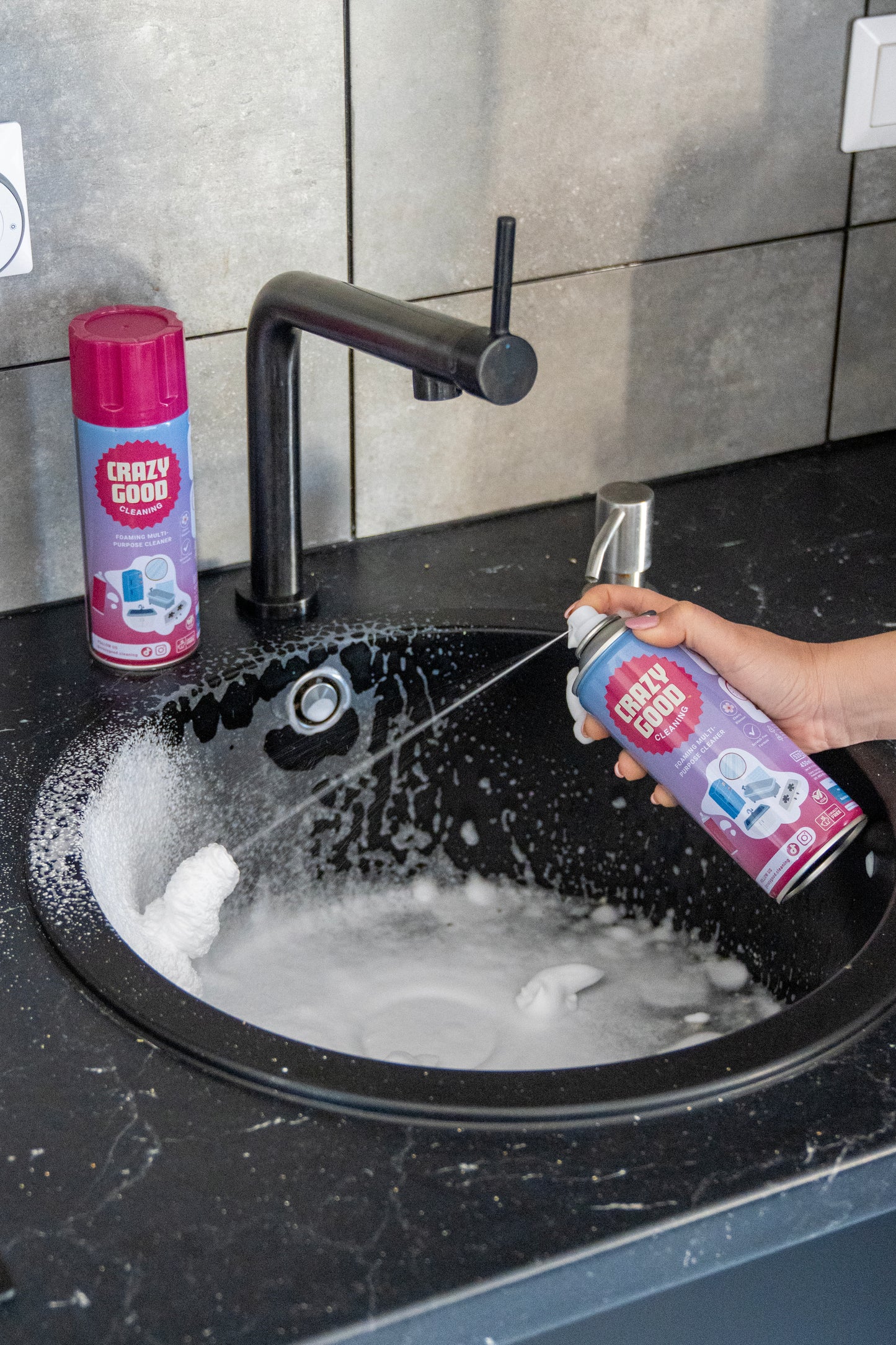 Crazy Good habzó multifunkciós tisztítóspray (2 x 450 ml)