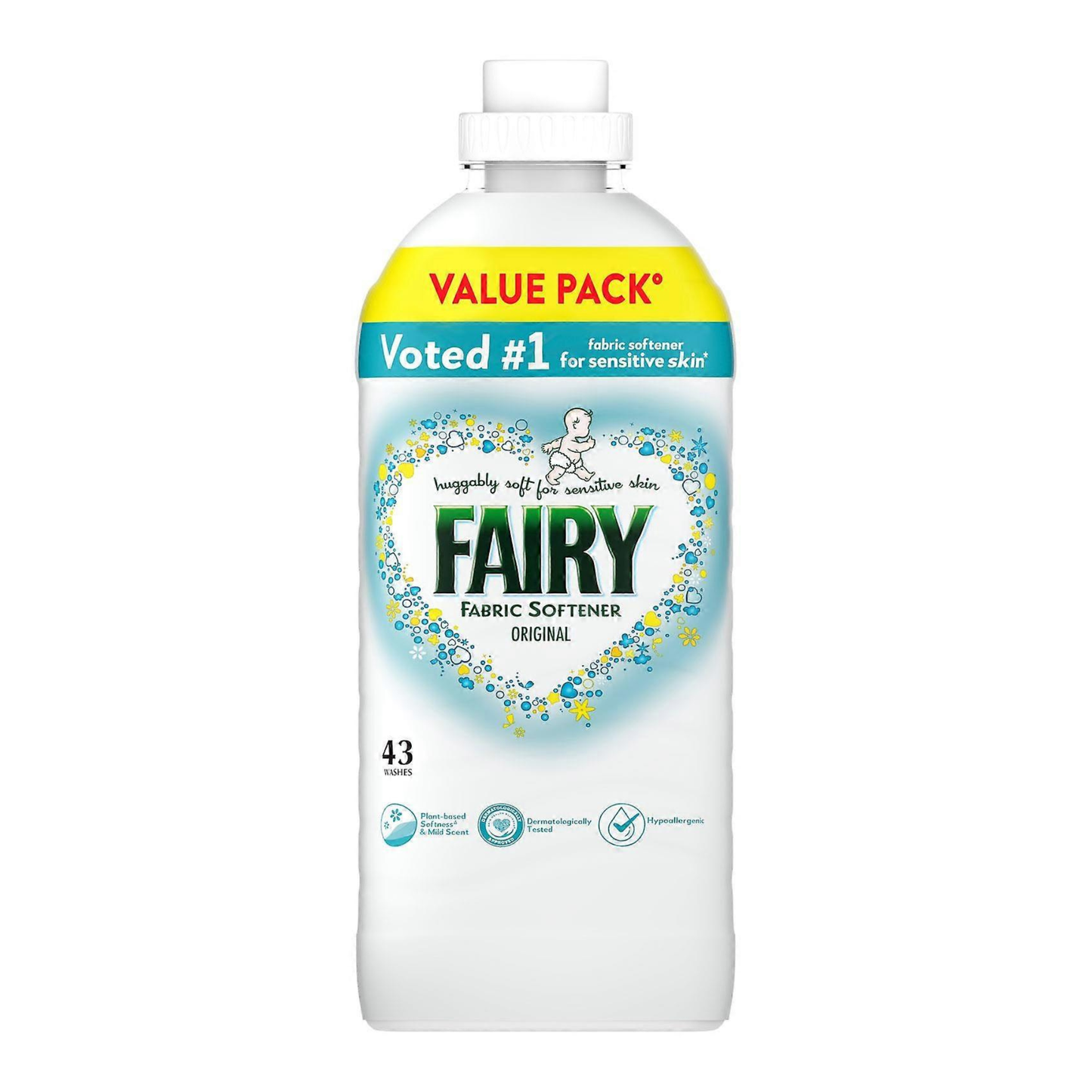 Fairy öblítő, original illat, 43 mosás (1490 ml)