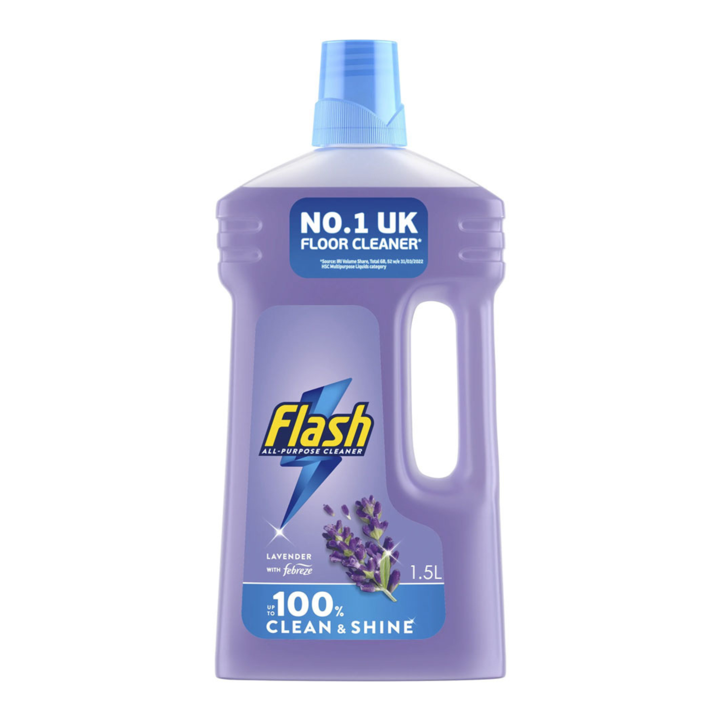 Flash folyékony általános tisztítószer, levendula illattal (1500 ml)