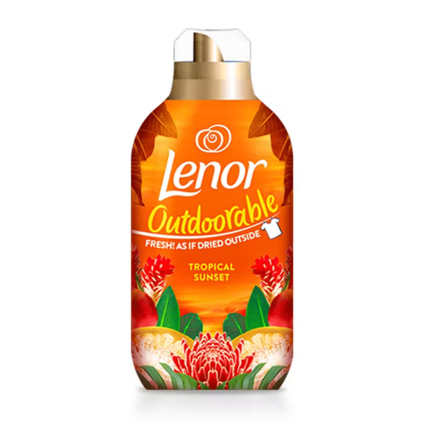 Lenor Outdoorable öblítő, trópusi naplemente illattal 55 mosás (770 ml)