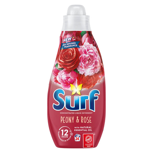 SURF Peony & Rose folyékony mosószer 24 mosás (648 ml)