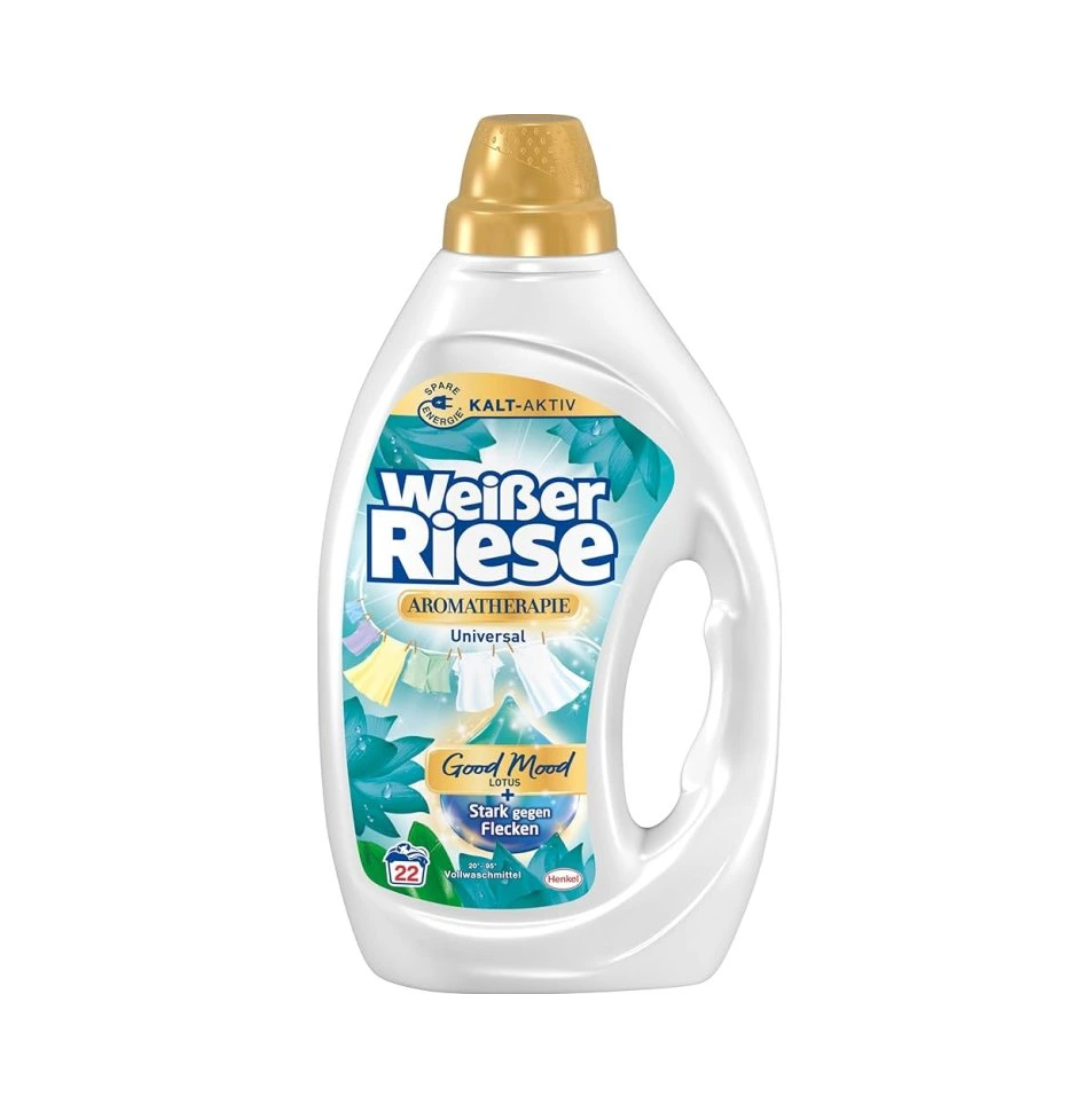 Weisser Riese Mosógél Színes Aromatherapy Lotus 22 mosás (990 ml)