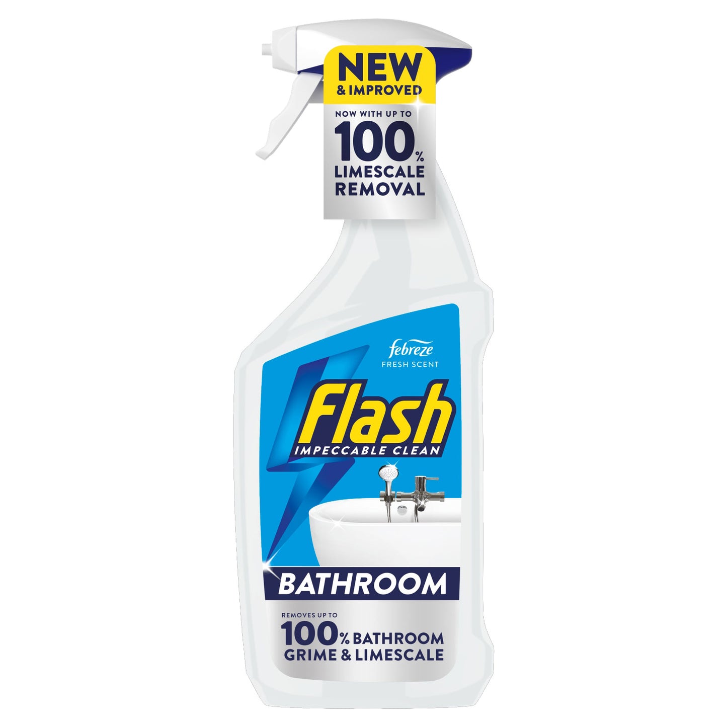 Flash fürdőszobai tisztító spray (800 ml)