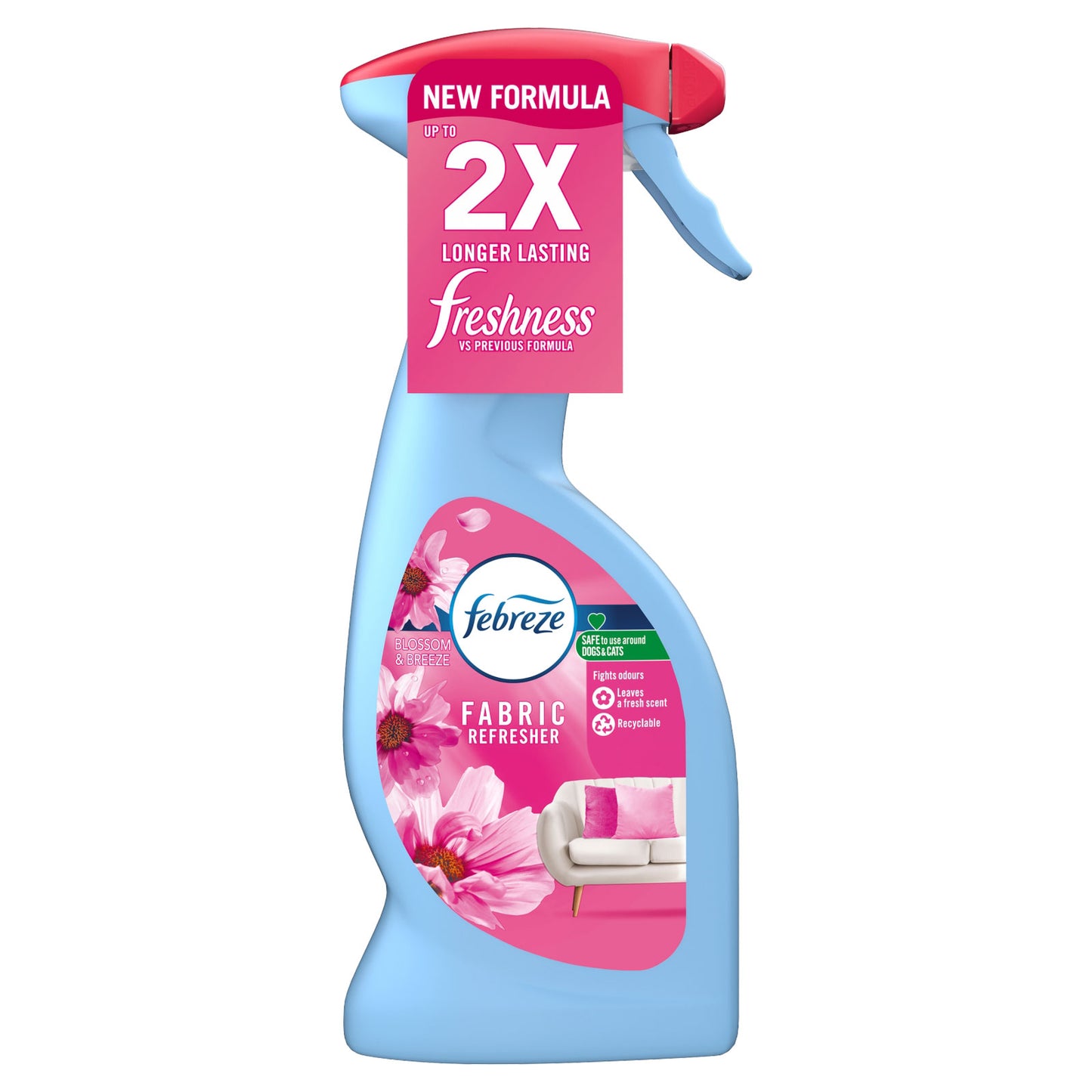 Febreze Fabric Refresher Spray, Blossom & Breeze (textilfrissítő, 375 ml)