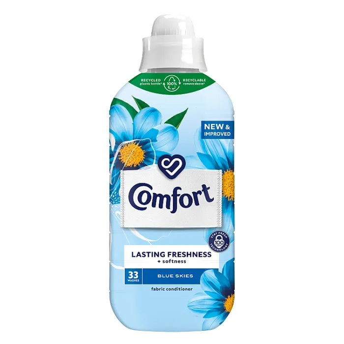 Comfort Blue Skies öblítő 33 mosás (990 ml)