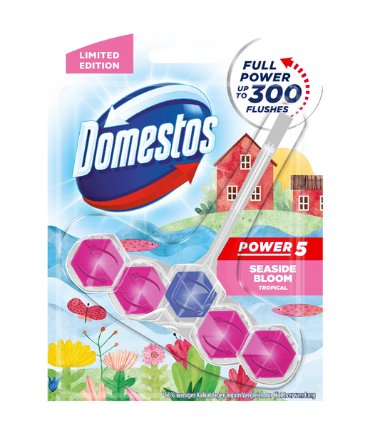 Domestos Power 5 Rim Block toalett frissítő (1 db)