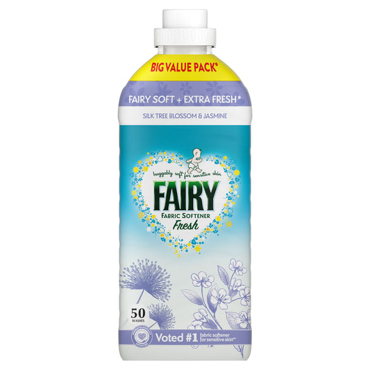 Fairy Selyemakác & jázmin öblítő 50 mosás (1650 ml)