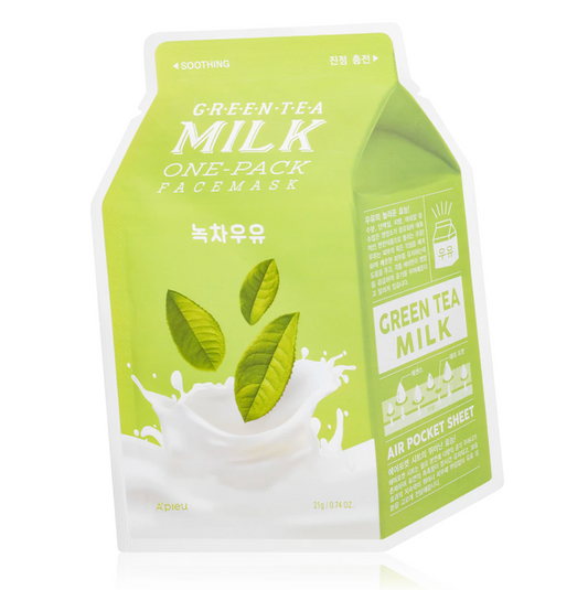 A’pieu One-Pack Milk Mask Green Tea (21 ml)