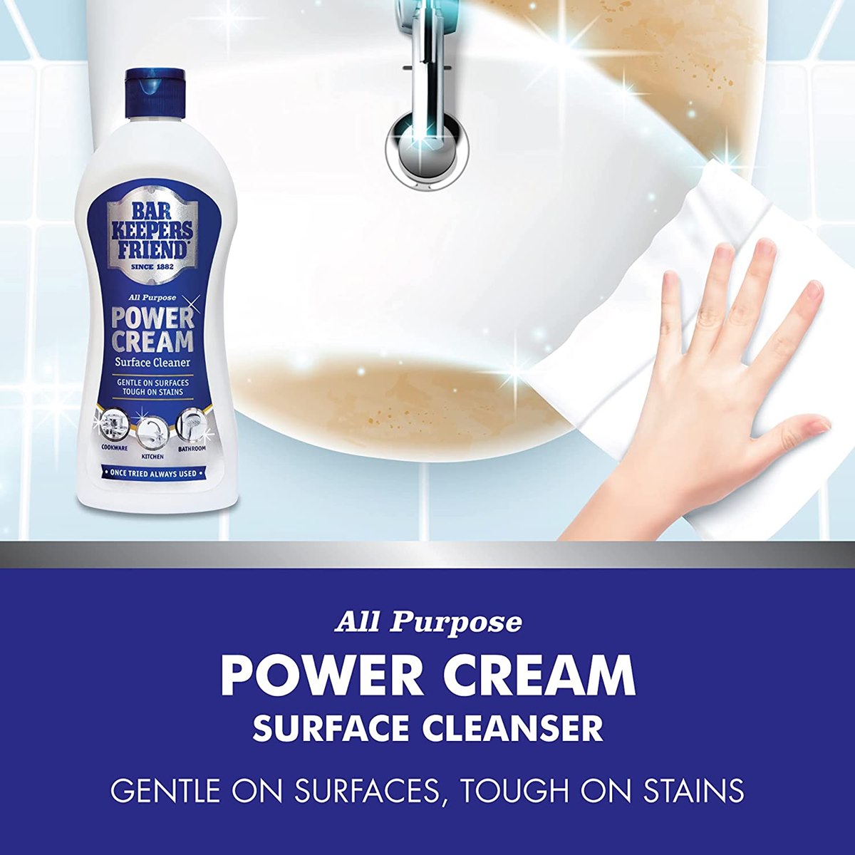 Bar Keepers Friend Power Cream Surface Cleaner (350 ml)