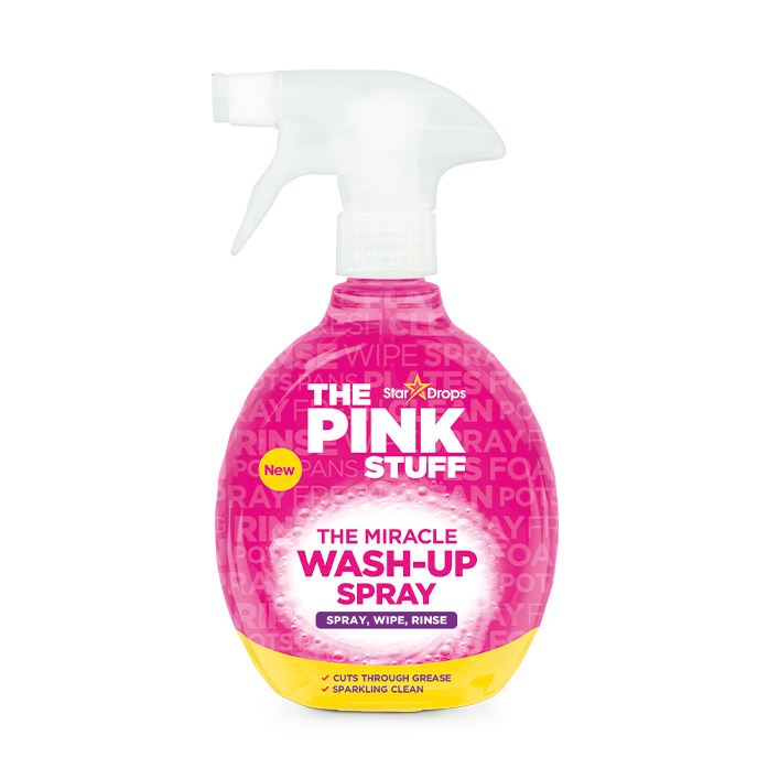 The Pink Stuff Wash Up zsíroldó- és mosogatóspray (500 ml)