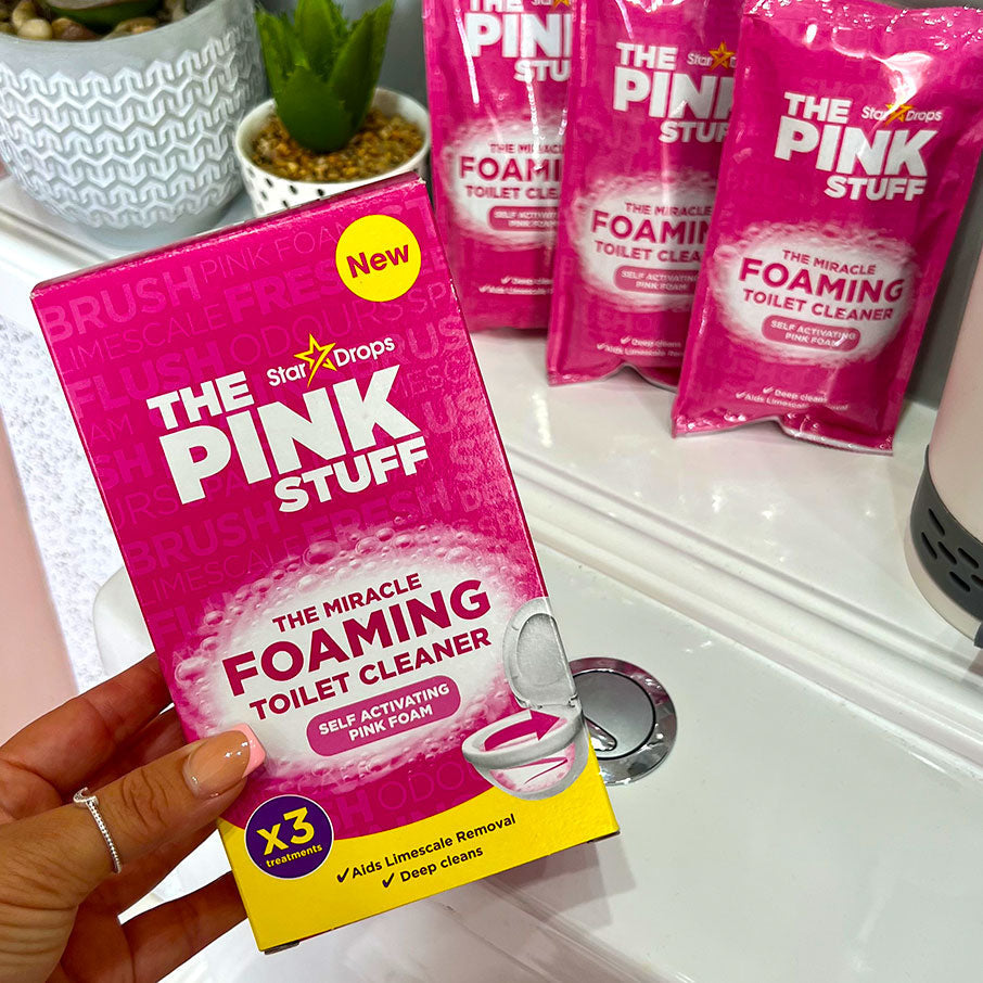 The Pink Stuff foaming toilet cleaner (3 x 100 g)
